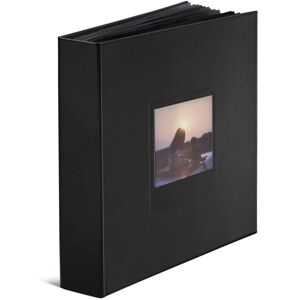 Polaroid Photo Album - Black - Large Photo Album for Polaroid i-Type, 600, and S Polaroid Photo Album - Black - Large Photo Album for Polaroid i-Type, 600, and S