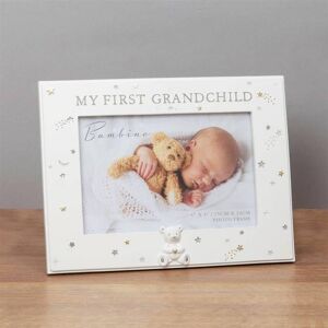 WIDDOP and Co. Widdop 6' x 4' - Bambino Resin First Grandchild Photo Frame, White WIDDOP and Co. Widdop 6' x 4' - Bambino Resin First Grandchild Photo Frame, White