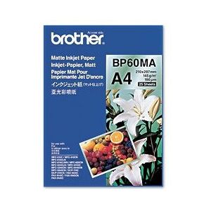Brother BP60MA Inkjet Paper A4 (210Ã297 mm) Matte White printing paper Brother BP60MA Inkjet Paper A4 (210Ã297 mm) Matte White printing paper