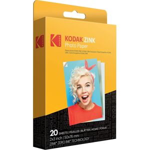 2"x3" Premium Zink Photo Paper (20 Sheets) Compatible with Kodak Smile, Ko 2"x3" Premium Zink Photo Paper (20 Sheets) Compatible with Kodak Smile, Ko