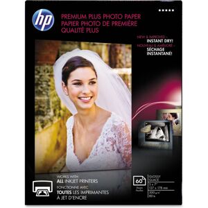 HP Premium Plus Photo Paper Glossy 5x7 in 60 sheets (CR669A) HP Premium Plus Photo Paper Glossy 5x7 in 60 sheets (CR669A)