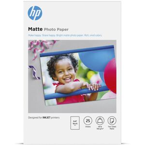 HP Matte Photo Paper 4x6 in 25 sheets (6QH46A) HP Matte Photo Paper 4x6 in 25 sheets (6QH46A)