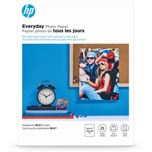 HP Everyday Photo Paper Glossy 8.5x11 in 25 sheets (Q5498A) HP Everyday Photo Paper Glossy 8.5x11 in 25 sheets (Q5498A)