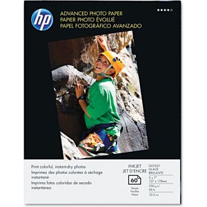 HP Advanced Photo Paper Glossy 5x7 in 60 sheets (Q8690A) HP Advanced Photo Paper Glossy 5x7 in 60 sheets (Q8690A)