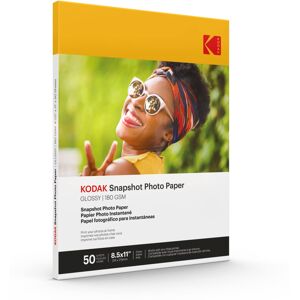 Kodak Photo Paper Gloss 8.5 X 11 SNAPSHOT 50 count 48lb-180 g/m 2-8.5 Kodak Photo Paper Gloss 8.5 X 11 SNAPSHOT 50 count 48lb-180 g/m 2-8.5