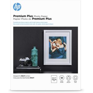 HP Premium Plus Photo Paper Glossy 8.5x11 in 50 sheets (CR664A) White Pack HP Premium Plus Photo Paper Glossy 8.5x11 in 50 sheets (CR664A) White Pack