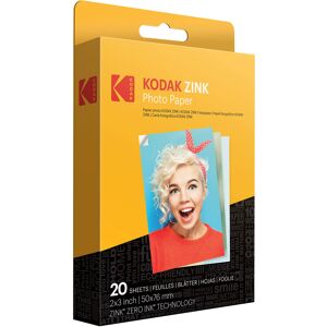 2"x3" Premium Zink Photo Paper (20 Sheets) Compatible with Kodak Smile, Ko 2"x3" Premium Zink Photo Paper (20 Sheets) Compatible with Kodak Smile, Ko