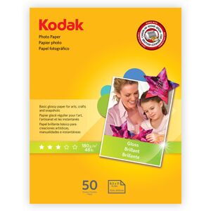 Kodak Photo Paper for inkjet printers Gloss Finish 7 mil thickness 50 Sheets Kodak Photo Paper for inkjet printers Gloss Finish 7 mil thickness 50 Sheets