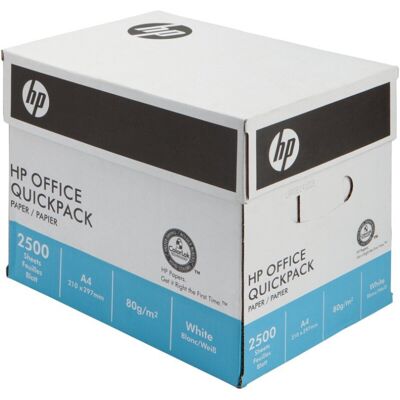 HP Office A4 80g Paper - Pack of 2500 - Office Paper HP Office A4 80g Paper - Pack of 2500 - Office Paper