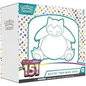 Pokémon Pokemon TCG: Scarlet & Violet 3.5: 151 Elite Trainer Box Pokémon Pokemon TCG: Scarlet & Violet 3.5: 151 Elite Trainer Box