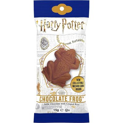 Harry Potter, Warner Brothers Milk Chocolate Frog With Collectible Wizard Tradin Harry Potter, Warner Brothers Milk Chocolate Frog With Collectible Wizard Tradin