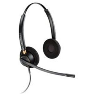 Plantronics HW520 Binaural Headset - Over-The-Head - Cabled - Closed System - 100-6800Hz Plantronics HW520 Binaural Headset - Over-The-Head - Cabled - Closed System - 100-6800Hz