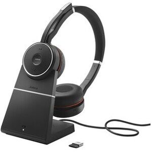 Jabra Evolve 75 Ms Wireless Bluetooth 40 Mm Stereo Headset Over-The-Head Ci 7599 Jabra Evolve 75 Ms Wireless Bluetooth 40 Mm Stereo Headset Over-The-Head Ci 7599