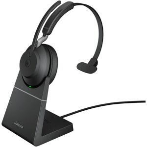 Jabra Evolve2 65 Mono Wireless On-Ear Headset (Microsoft Teams, USB Type-A, Blac Jabra Evolve2 65 Mono Wireless On-Ear Headset (Microsoft Teams, USB Type-A, Blac