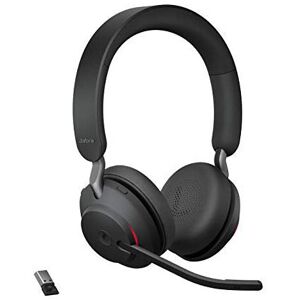 Jabra Evolve2 65 Wireless PC Headset – Noise Cancelling Microsoft Teams Certifie Jabra Evolve2 65 Wireless PC Headset – Noise Cancelling Microsoft Teams Certifie