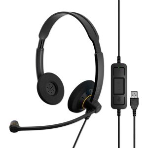 EPOS I SENNHEISER IMPACT SC 60 USB ML - Headset - on-ear - wired - USB - black w EPOS I SENNHEISER IMPACT SC 60 USB ML - Headset - on-ear - wired - USB - black w