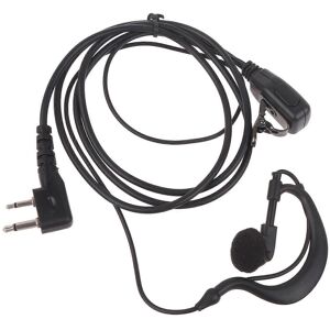 Unbranded (As show, One size) Convenient Earhook Headset for Two Way Radios Improved Commu Unbranded (As show, One size) Convenient Earhook Headset for Two Way Radios Improved Commu