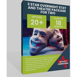 Activity-Superstore Activity Superstore 3* Overnight Stay and Theatre Package for Two Activity-Superstore Activity Superstore 3* Overnight Stay and Theatre Package for Two
