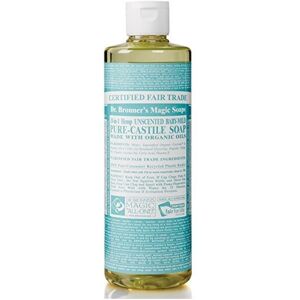 Dr Bronner's Dr Bronner Organic Castile Liquid Soap - Baby Unscented 237ml Dr Bronner's Dr Bronner Organic Castile Liquid Soap - Baby Unscented 237ml