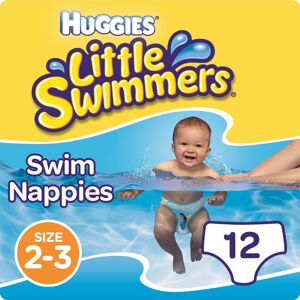 KIQZV Huggies Little Swimmers Disposable Swim Nappies, Size 2-3 - 12 Nappies Total KIQZV Huggies Little Swimmers Disposable Swim Nappies, Size 2-3 - 12 Nappies Total