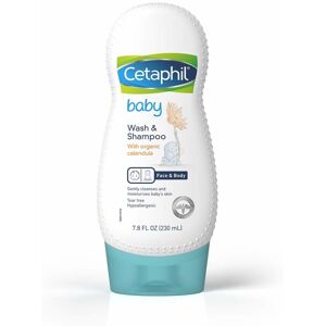 Cetaphil Baby, Wash & Shampoo with Organic Calendula, 230ml Cetaphil Baby, Wash & Shampoo with Organic Calendula, 230ml