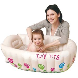 JILONG Tiny Tots Inflatable Baby Bath Tub Travel Infant Washing Tub Heat Sensor JILONG Tiny Tots Inflatable Baby Bath Tub Travel Infant Washing Tub Heat Sensor