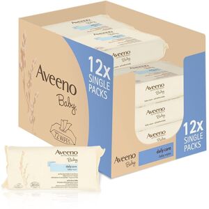 Aveeno Baby Daily Care Wipes - Cleanse Gently and Efficiently - Baby Wipes - Bab Aveeno Baby Daily Care Wipes - Cleanse Gently and Efficiently - Baby Wipes - Bab