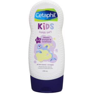 Cetaphil Kids Super Soft 3 In 1 Shower, Shampoo & Conditioner 230 mL Cetaphil Kids Super Soft 3 In 1 Shower, Shampoo & Conditioner 230 mL