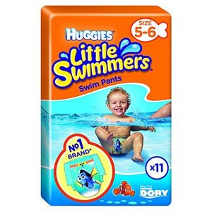 Huggies Little Swimmers Disposable Swim Nappies for Babies and Children Size 5-6 Huggies Little Swimmers Disposable Swim Nappies for Babies and Children Size 5-6