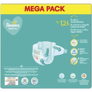 Pampers 81715582 Baby-Dry Pants Nappies, White Pampers 81715582 Baby-Dry Pants Nappies, White