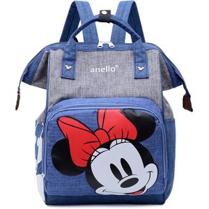 Unbranded (Grey+Blue) Large Mummy Baby Diaper Nappy Minnie Backpack UK Unbranded (Grey+Blue) Large Mummy Baby Diaper Nappy Minnie Backpack UK