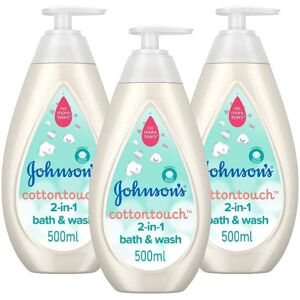 JOHNSON'S Baby Cottontouch 2-in-1 Bath & Wash Multipack – Gentle Newborn Hair an JOHNSON'S Baby Cottontouch 2-in-1 Bath & Wash Multipack – Gentle Newborn Hair an