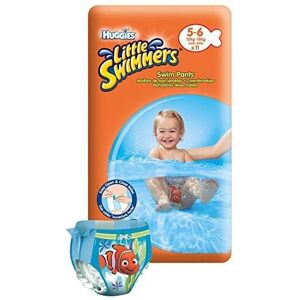 Huggies Little Swimmers Disposable Swim Nappies, Size 5-6 - 11 Pants Total Huggies Little Swimmers Disposable Swim Nappies, Size 5-6 - 11 Pants Total
