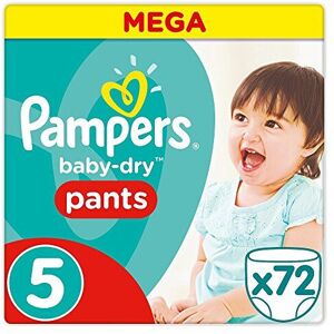 Pampers Baby-Dry Nappies - Batch of 72 - Size 5, 11-18 kg Pampers Baby-Dry Nappies - Batch of 72 - Size 5, 11-18 kg