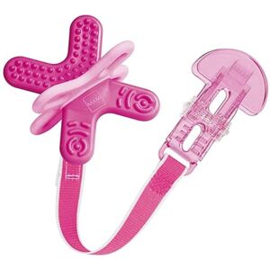 MAM Pink Bite and Relax Teether for 4+ Months - Teething Toy MAM Pink Bite and Relax Teether for 4+ Months - Teething Toy