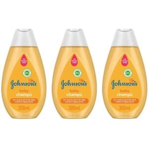 Johnson & Johnson Johnsons Baby Shampoo No Tears For Kids 300ml (Pack of 3) Johnson & Johnson Johnsons Baby Shampoo No Tears For Kids 300ml (Pack of 3)