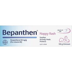 Bepanthen Nappy Care Ointment with Provitamin B5 for Newborns, 100 g (Nappy Care Bepanthen Nappy Care Ointment with Provitamin B5 for Newborns, 100 g (Nappy Care