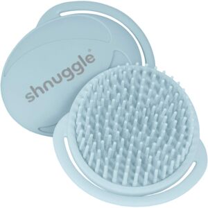 Shnuggle Baby Bath Brush Soft Brush Helps To Massage Away Cradle Cap - Blue Shnuggle Baby Bath Brush Soft Brush Helps To Massage Away Cradle Cap - Blue