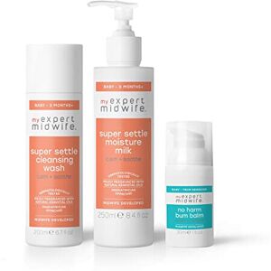My Expert Midwife Baby Settle & Soothe Skincare Essentials Kit with Super Settle Cleansing Baby Bo My Expert Midwife Baby Settle & Soothe Skincare Essentials Kit with Super Settle Cleansing Baby Bo