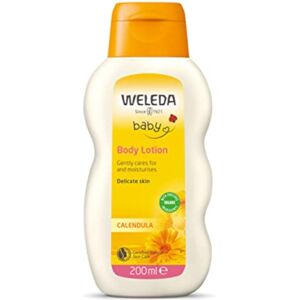 Weleda Calendula Baby Lotion Delicate Child & Baby Moisturiser, Gentle Baby Face Weleda Calendula Baby Lotion Delicate Child & Baby Moisturiser, Gentle Baby Face