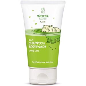 Weleda Lively Lime Kids 2 In 1 Shampoo and Body Wash, 150 ml Weleda Lively Lime Kids 2 In 1 Shampoo and Body Wash, 150 ml