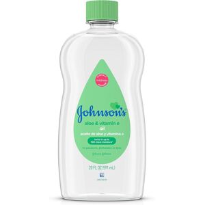 Johnson's Baby Oil With Aloe Vera & Vitamin E For Dry Skin - 20Fl.Oz Johnson's Baby Oil With Aloe Vera & Vitamin E For Dry Skin - 20Fl.Oz