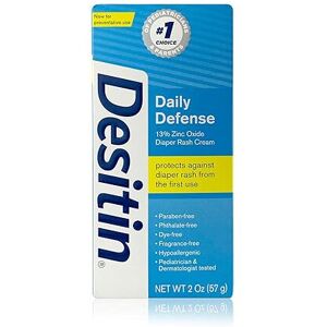Desitin Rapid Relief Diaper Rash Cream, 2 Ounce Tube Desitin Rapid Relief Diaper Rash Cream, 2 Ounce Tube