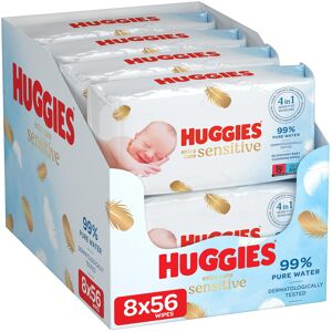 Huggies Pure Extra Care Baby Wipes 448 Wipes (8 Packs), Fragrance-Free, 99% Wate Huggies Pure Extra Care Baby Wipes 448 Wipes (8 Packs), Fragrance-Free, 99% Wate