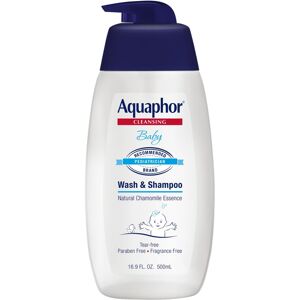 Aquaphor Baby Wash & Shampoo Fragrance Free - 16.9 oz Pack of 4 Aquaphor Baby Wash & Shampoo Fragrance Free - 16.9 oz Pack of 4