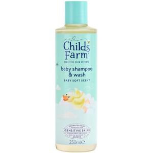 Childs Farm Baby Shampoo & Body Wash, Baby Soft Scent, Tear-free Gently Cleans Childs Farm Baby Shampoo & Body Wash, Baby Soft Scent, Tear-free Gently Cleans