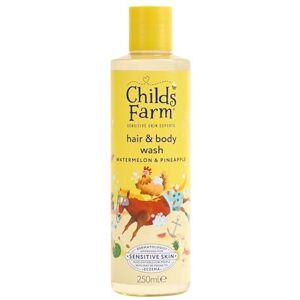 Childs Farm Kids Hair & Body Wash - Watermelon & Pineapple, Tear-Free, Gentle Cl Childs Farm Kids Hair & Body Wash - Watermelon & Pineapple, Tear-Free, Gentle Cl