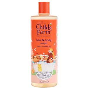 Childs Farm Kids Hair & Body Wash, Sweet Orange Tear-free, Gently Cleanses S Childs Farm Kids Hair & Body Wash, Sweet Orange Tear-free, Gently Cleanses S