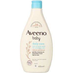 6 x Aveeno Baby Daily Care Hair & Body Wash 400ml 6 x Aveeno Baby Daily Care Hair & Body Wash 400ml