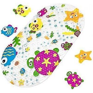 Unbranded Baby Bath Mat Cartoon Duck Design Non-Slip Massage Bath Mat with Strong Suction Unbranded Baby Bath Mat Cartoon Duck Design Non-Slip Massage Bath Mat with Strong Suction
